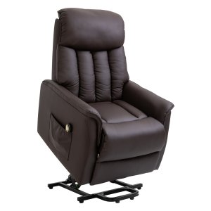 Relaxfauteuil - Comfort Living - Elektrisch verstelbaar - Sta-op functie - Bruin