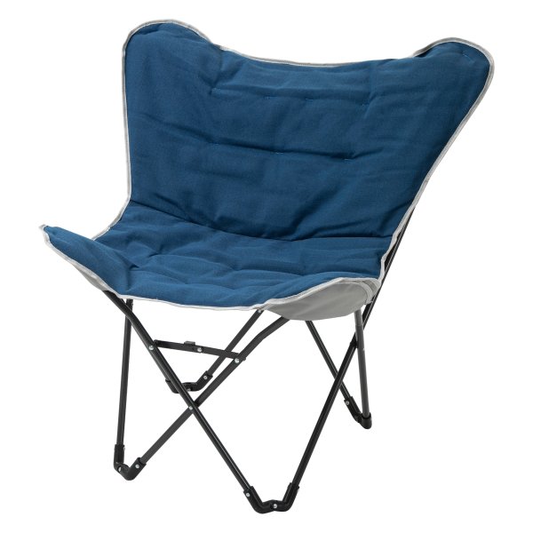 Campingstoel - Opvouwbaar - Modern design - blauw