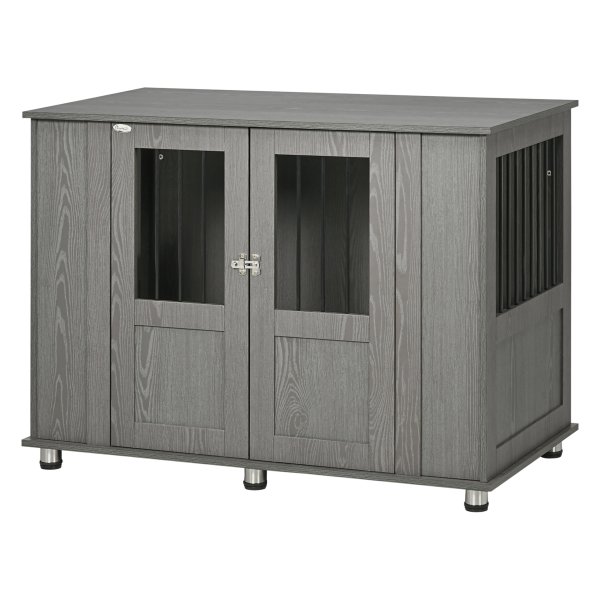 Hondenkennel - PetSafe - Magnetische deur - Raam - Grijs