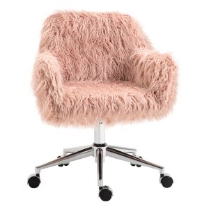 Stoel - TrendyLiving - Verstelbare hoogte - Comfortabel - Zwart met zilveren accenten