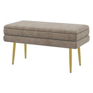 Bankje - Stijlvol - Praktisch - Beige