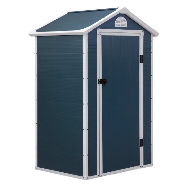 Tuinhuisje - Huismerk - Gereedschapsschuur - Ventilatieraam - Grijs