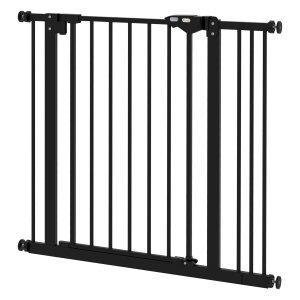 Hondenhekje - Veiligheid - Metaal - Zwart
