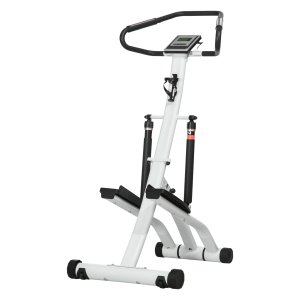 Fitnessbike - SportX - 12 weerstandsniveaus - LCD-scherm - zwart/zilver