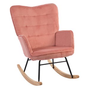 Schommelstoel - Comfortabel - Roze