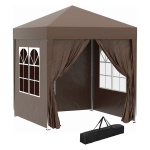 Paviljoen - Luxe Garden - Inklapbaar en UV-bescherming - Wit