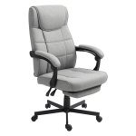 Kantoorstoel - Ergonomisch - Massagefunctie - Ligstand - Grijs