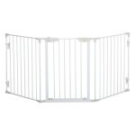 Hondenhekwerk - Veiligheidsgarantie - Deurbescherming - Zwart