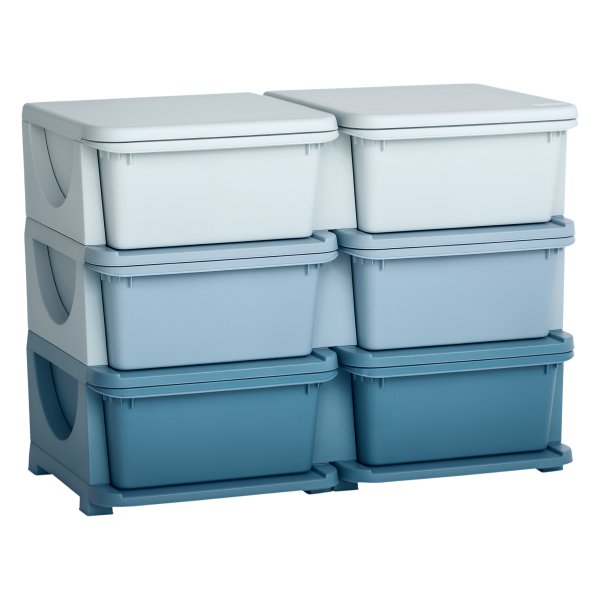 Speelgoedkist - Speelgoedorganizer – Kindermeubel - Blauw