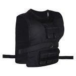 Trainingsvest - Verstelbaar - Krachttraining - Zwart
