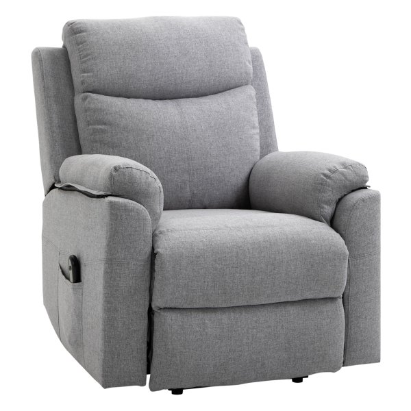 Relaxfauteuil - Elektrische sta-op functie - Grijs