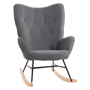 Loungestoel – Comfortabel Zitmeubel – Luxe Grijs
