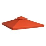 Tuinpaviljoen - Vervangend - Roestbestendig - Rood