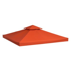 Tuinpaviljoen - Vervangend - Roestbestendig - Rood