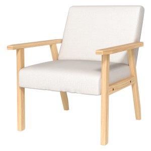 Eetkamerstoel - Comfortabel - Stijlvol - Crème