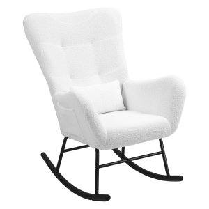 Schommelstoel - Comfortabel - Antislip - Wit
