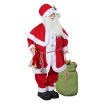 Kerstmanpop - Beweegbaar & Muzikaal - Rood