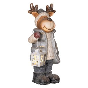 Kerstrendierlamp - Magisch verlicht - Rood