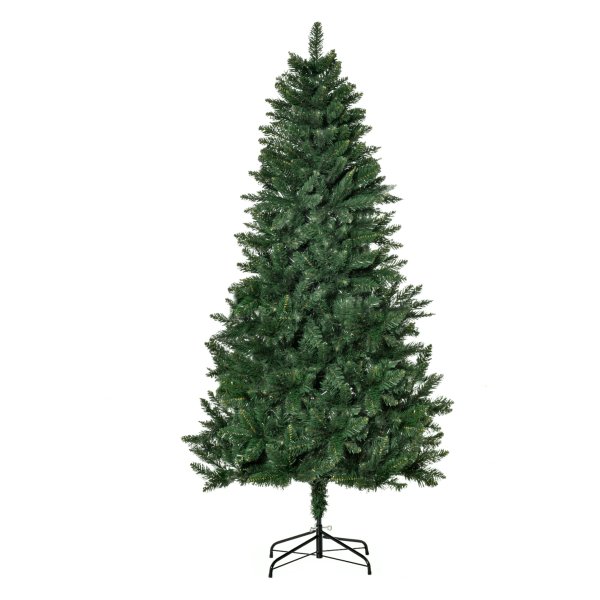 Kerstboom - Natuurlijke uitstraling - Metalen standaard - Groen