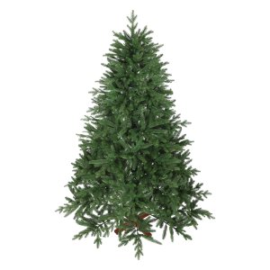 Kerstboom - Realistische look - Inklapbare takken – Houten standaard - Groen