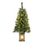 Kerstboom - Nep - LED verlichting - Groen