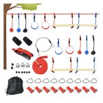 Speelset voor Kinderen - Klimset Ninja - 30-delig – Slackline - Diverse