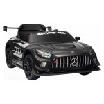 Kinderauto - Elektrisch - 12V batterij - LED-verlichting - Zwart