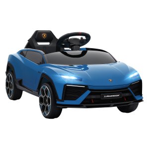 Elektrische kinderauto - Stoer en Veilig - Blauw