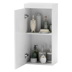 Badkamerkast - Wandmontage - Spaanplaat/MDF – Wit