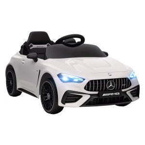 Kinderauto - Elektrisch en Remote Control - LED - Wit