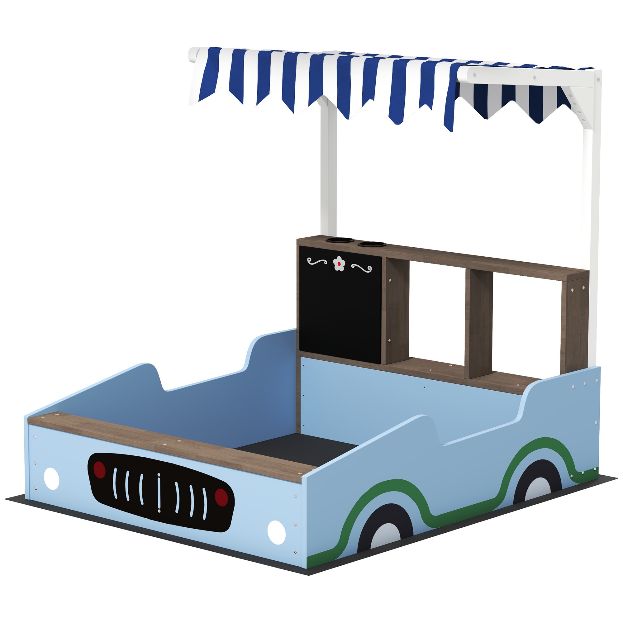 Zandbak - Winkelontwerp - Blauw