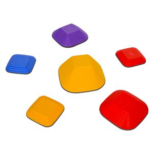 Motorisch Balansstenen - Antislip - Hindernisloop - Kleurrijk
