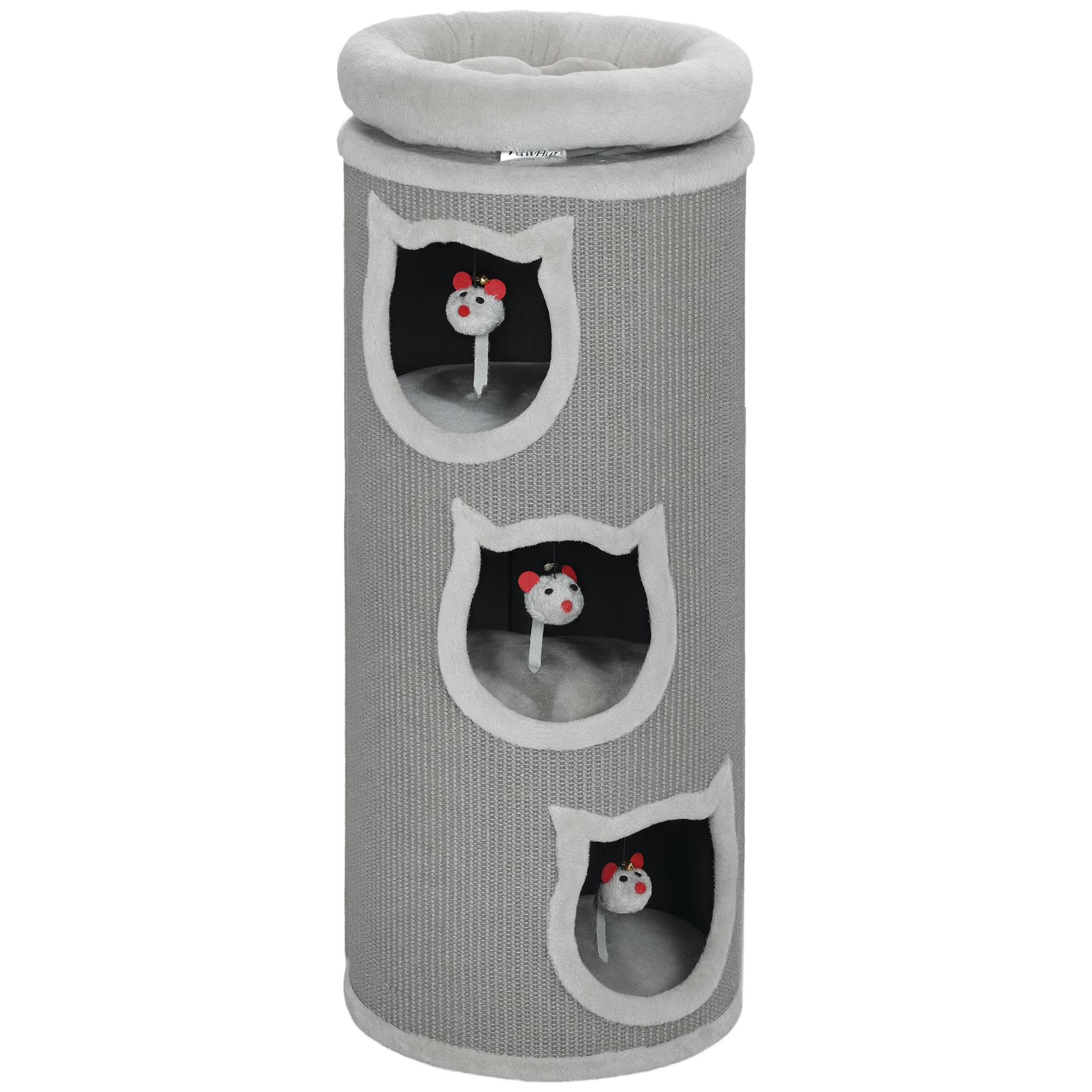 Krabpaal - Kattenboom - Multifunctioneel - Grijs