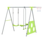 Kinderschommelset - Verstelbare kinderschommels - Groen