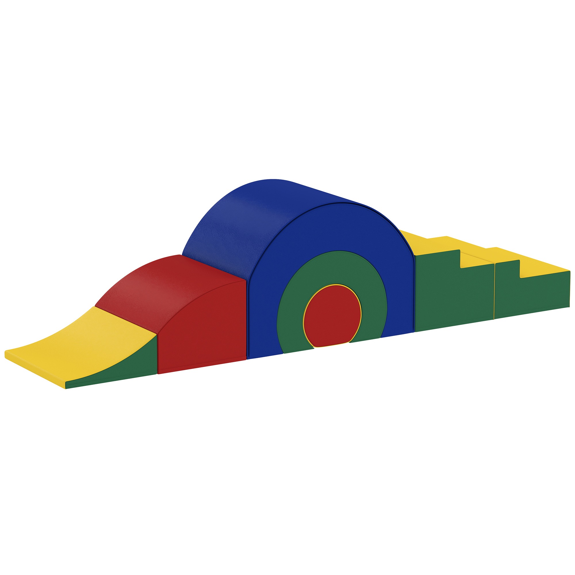 Zachte Bouwstenenset voor Babys en Peuters - Bouwstenenset - Creatieve Vormen - Kleurrijk