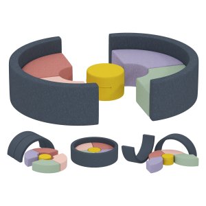 Bouwblokken - Zachte en wasbare - Kleurrijk