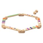 Spelende Kinderset - Balansbalk - Speelse Coördinatie – Motorische Vaardigheden - Blauw