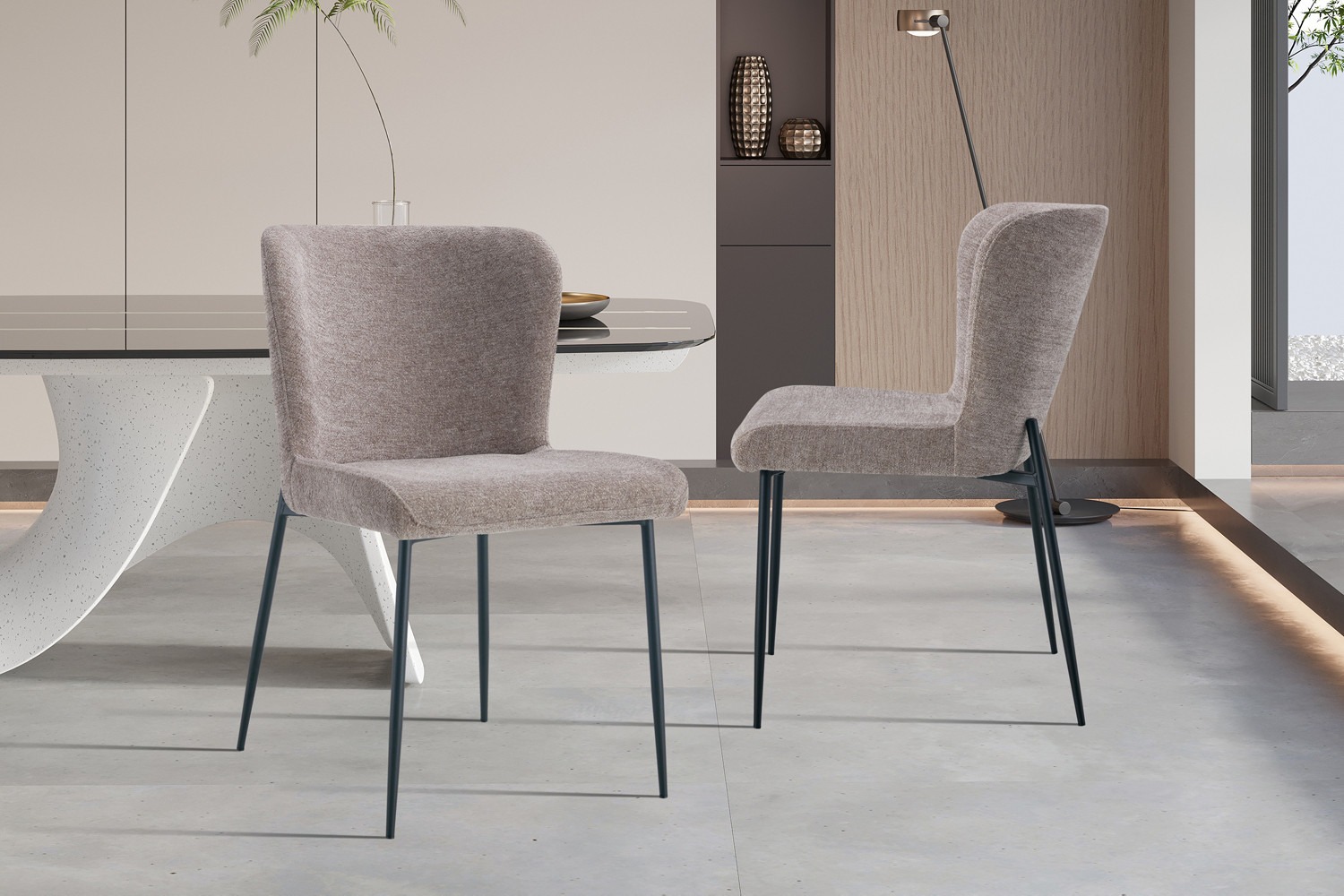 Stoel - Comfortabel - Stijlvol - Zandkleurig