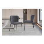 Stoel - Comfortabel - Modern - Donkergrijs