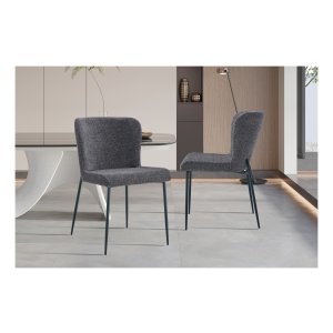 Stoel - Comfortabel - Modern - Donkergrijs