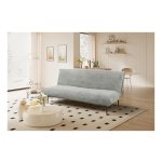 Bankstellen - Slaapbank - Ribfluweel - Donkergrijs