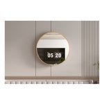 Spiegel - Roxy - Vintage look – Vierkant - Eikenkleurig