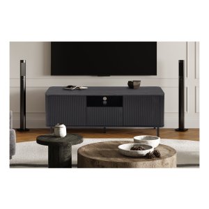 Tv-meubel - Robuust - Industrieel - Donkerbruin