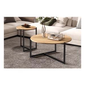 Salontafels - Vintage Design - Natuurlijke Houttinten