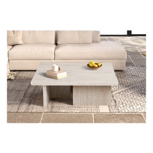 Salontafel - Travertin - Beige - Chic