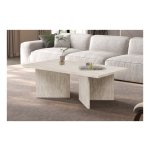 Salontafel - Travertijn - Beige - Decor