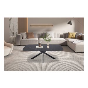 Salontafel - Ovale vorm - Zwart