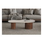 Salontafel - Design - Mango hout - Beige