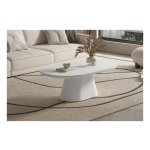 Salontafel - Ovaal design - Cement Ecru