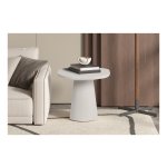 Salontafel - Stijlvol - Ovaal - Cementwit